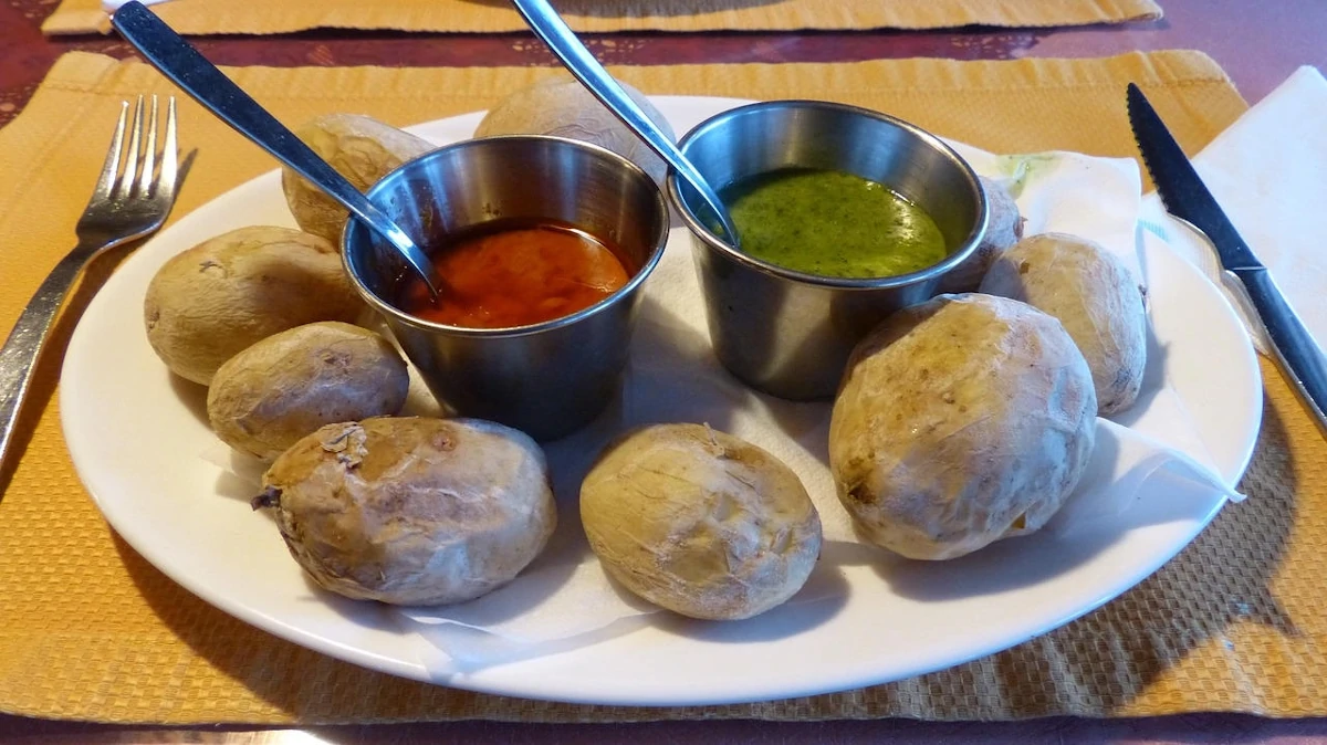 Papas arrugadas con mojo